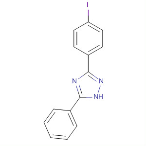 5-(4-Iodophenyl)-3-phenyl-1h-1,2,4-triazole Structure,858100-25-1Structure