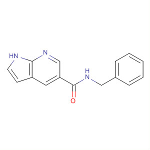 1H-pyrrolo[2,3-b]pyridine-5-carboxylic acid benzylamide Structure,858116-65-1Structure