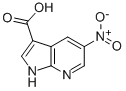 5-Nitro-1h-pyrrolo[2,3-b]pyridine-3-carboxylic acid Structure,858340-93-9Structure