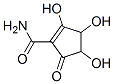 1-Cyclopentene-1-carboxamide, 2,3,4-trihydroxy-5-oxo- Structure,858422-74-9Structure