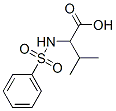 3-Methyl-2-[(phenylsulfonyl)amino]butanoic acid Structure,85849-94-1Structure