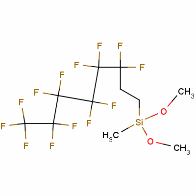 1H,1H,2H,2H-perfluorooctylmethyldimethoxysilane Structure,85857-17-6Structure