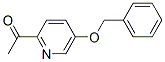 Ethanone, 1-[5-(phenylmethoxy)-2-pyridinyl]- Structure,858597-92-9Structure