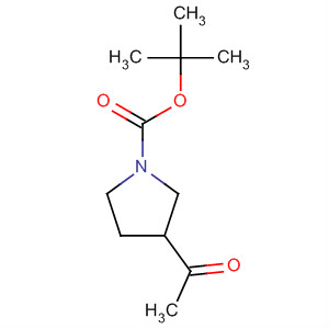 Tert-butyl 3-acetylpyrrolidine-1-carboxylate Structure,858643-95-5Structure