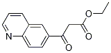 Ethyl 3-oxo-3-(6-quinolyl)propanoate Structure,858646-09-0Structure