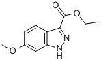 6-Methoxy-1h-indazole-3-carboxylicacidethylester Structure,858671-77-9Structure