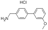 C-(3-methoxy-biphenyl-4-yl)-methylaminehydrochloride Structure,858674-00-7Structure