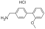 C-(2-methoxy-biphenyl-4-yl)-methylaminehydrochloride Structure,858674-01-8Structure