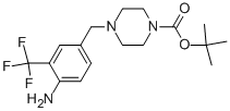 4-(4-Boc-piperazin-1-yl-methyl)-2-trifluoromethylaniline Structure,859027-30-8Structure