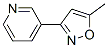 5-Methyl-3-(pyridin-3-yl)isoxazole Structure,85903-32-8Structure