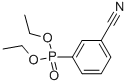 (3-Cyano-phenyl)-phosphonic acid diethyl ester Structure,85915-09-9Structure