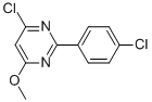 4-Chloro-2-(4-chlorophenyl)-6-methoxypyrimidine Structure,859208-43-8Structure