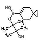 4,4,5,5-Tetramethyl-2-(spiro[2.5]oct-5-en-6-yl)-1,3,2-dioxaborolane Structure,859219-46-8Structure