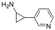 2-(Pyridin-3-yl)cyclopropanamine Structure,859238-90-7Structure