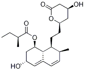 6-epi Pravastatin Lactone Structure,85956-23-6Structure