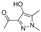 Ethanone, 1-(4-hydroxy-1,5-dimethyl-1h-pyrazol-3-yl)- Structure,85985-64-4Structure