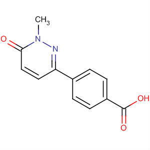 4-(1-Methyl-6-oxo-1,6-dihydropyridazin-3-yl)benzoic acid Structure,860013-31-6Structure