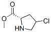 (9ci)-4-氯-L-脯氨酸甲酯結(jié)構(gòu)式_86029-02-9結(jié)構(gòu)式