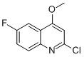 2-Chloro-6-fluoro-4-methoxyquinoline Structure,860296-85-1Structure