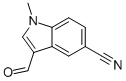 3-Formyl-1-methyl-1h-indole-5-carbonitrile Structure,860297-14-9Structure