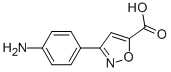 3-(4-Amino-phenyl)-isoxazole-5-carboxylic acid Structure,860367-71-1Structure