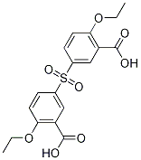 3,3’-Sulfonylbis[6-ethoxy-benzoic acid] Structure,860563-20-8Structure