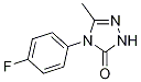 4-(4-Fluorophenyl)-3-methyl-1h-1,2,4-triazol-5(4h)-one Structure,860650-96-0Structure