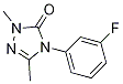 4-(3-Fluorophenyl)-1,3-dimethyl-1h-1,2,4-triazol-5(4h)-one Structure,860786-18-1Structure