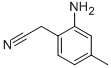 (2-Amino-4-methyl-phenyl)-acetonitrile Structure,861068-42-0Structure