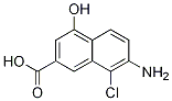 7-Amino-8-chloro-4-hydroxy-2-naphthalenecarboxylic acid Structure,861073-71-4Structure