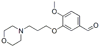 4-Methoxy-3-[3-(4-morpholinyl)propoxy]benzaldehyde Structure,861453-11-4Structure