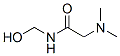 Acetamide, 2-(dimethylamino)-n-(hydroxymethyl)-(9ci) Structure,86164-72-9Structure