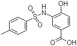 4-Hydroxy-3-(4-methylphenylsulfonamido)benzoic acid Structure,861782-65-2Structure