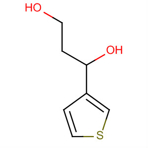 1-(噻吩-3-基)丙烷-1,3-二醇結(jié)構(gòu)式_862188-39-4結(jié)構(gòu)式