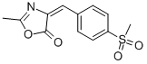 4-(4-Methanesulfonyl-benzylidene)-2-methyl-4h-oxazol-5-one Structure,862252-58-2Structure