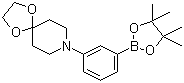 8-[3-(4,4,5,5-Tetramethyl-1,3,2-dioxaborolan-2-yl)phenyl]-1,4-dioxa-8-azaspiro[4.5]decane Structure,862261-25-4Structure