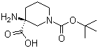 (S)-3-氨基-1-(叔丁氧基羰基)哌啶-3-羧酸結(jié)構(gòu)式_862372-92-7結(jié)構(gòu)式