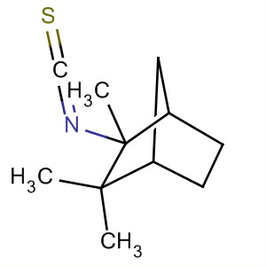 2,3,3-Trimethyl-2-norbornyl isothiocyanic acid ester Structure,86239-97-6Structure