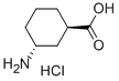 Trans-3-aminocyclohexanecarboxylic acid hydrochloride Structure,862401-49-8Structure