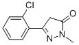 5-(2-Chlorophenyl)-2,4-dihydro-2-methyl-3h-pyrazol-3-one Structure,862588-77-0Structure