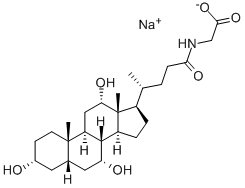 甘氨膽酸鈉鹽結(jié)構(gòu)式_863-57-0結(jié)構(gòu)式