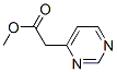 4-Pyrimidineacetic acid,methyl ester (9ci) Structure,863032-29-5Structure