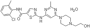 Dasatinib monohydrate Structure,863127-77-9Structure