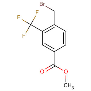 Methyl 4-(bromomethyl)-3-(trifluoromethyl)benzoate Structure,863248-28-6Structure