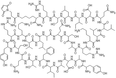 Cjc-1295 Structure,863288-34-0Structure