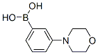 Boronic acid, B-[3-(4-morpholinyl)phenyl]- Structure,863377-22-4Structure