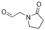 2-Oxo-1-pyrrolidineacetaldehyde Structure,863442-96-0Structure