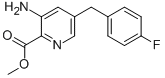 Methyl-3-amino-5-(4-fluorobenzyl)-2-pyridinecarboxylate Structure,863443-05-4Structure