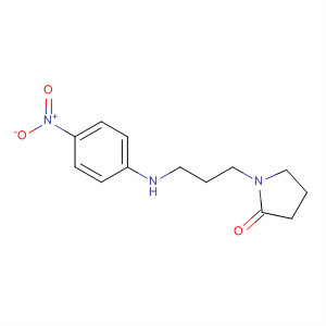 1-[3-[(4-Nitrophenyl)amino]propyl]-2-pyrrolidinone Structure,863453-73-0Structure