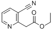 (3-Cyano-pyridin-2-yl)-acetic acid ethyl ester Structure,86369-48-4Structure